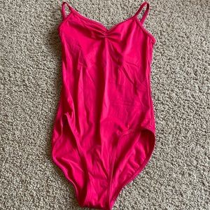 Balera Pink camisole leotard